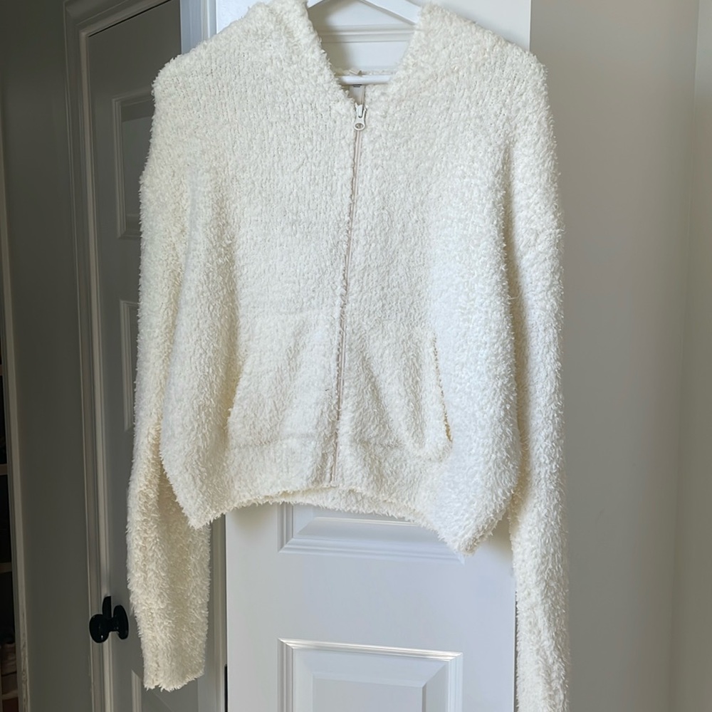 Skims hooded, cropped Jacket!